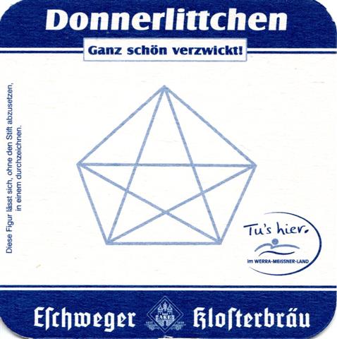 eschwege esw-he eschweger lokal esch 6b (quad180-donnerlittchen-pyramide-blau) 